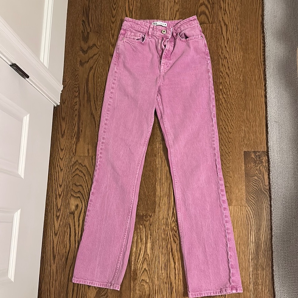 Purple Zara Jeans